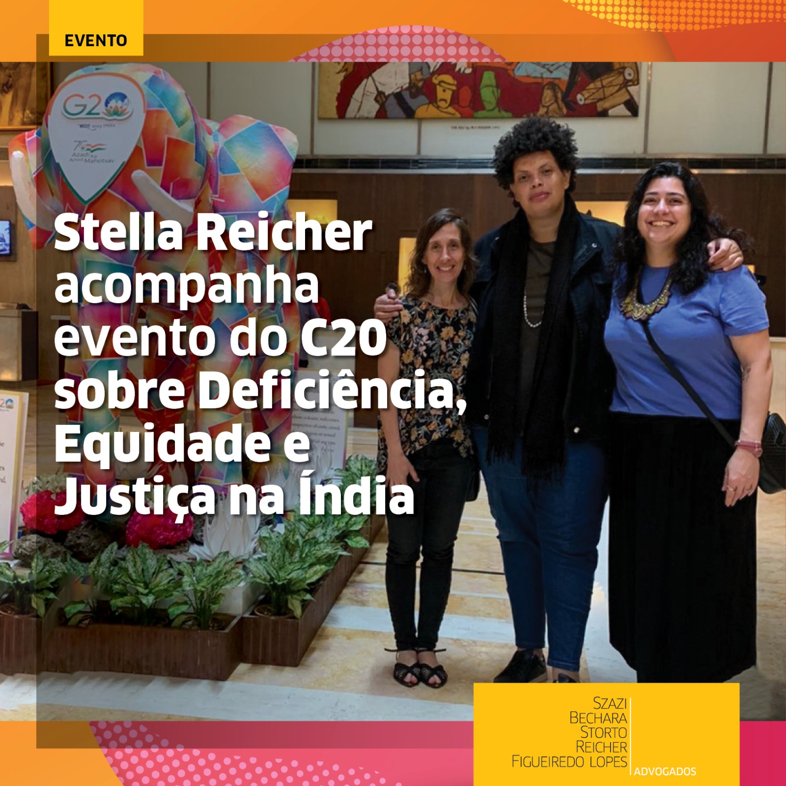 Sócia de SBSA participou da Conferência Internacional do Grupo de