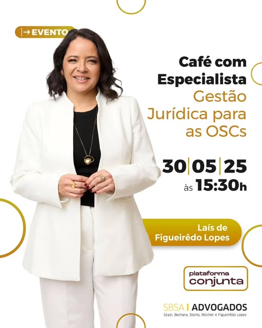 #paratodosverem Fundo branco com círculos amarelos. Em primeiro plano e em plano médio, foto colorida de Laís à esquerda.