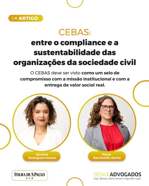 #paratodosverem Fundo branco com círculos amarelos. Em primeiro plano na parte inferior, molduras circulares com fotos coloridas de Janaina (à esquerda) e Paula (à direita).